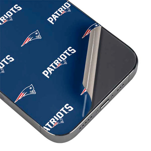 NFL New England Patriots Blitz Series iPhone 16 Pro Max Skin