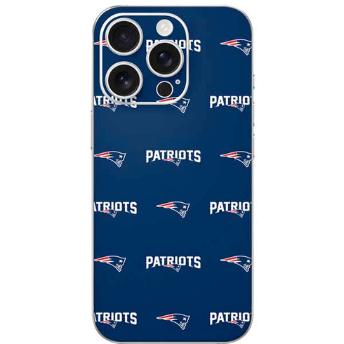 NFL New England Patriots Blitz Series iPhone 16 Pro Skin