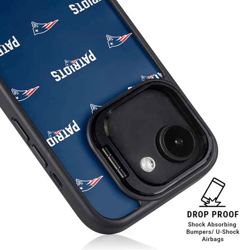 NFL New England Patriots Blitz Series iPhone 16e Kickstand Case