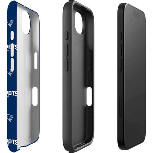 NFL New England Patriots Blitz Series iPhone 16e Impact Case