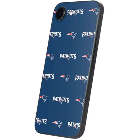 NFL New England Patriots Blitz Series iPhone 16e Skin