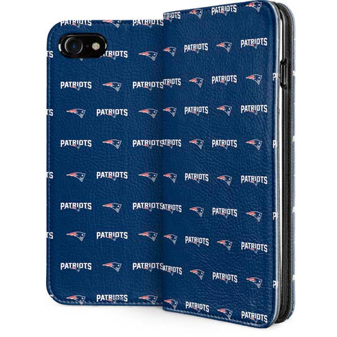 NFL New England Patriots Blitz Series iPhone SE (2nd & 3rd Gen) Folio Case