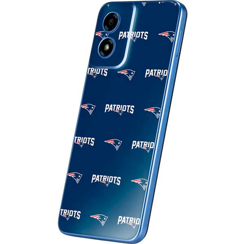 NFL New England Patriots Blitz Series Moto G Play 4G (2024) Skin