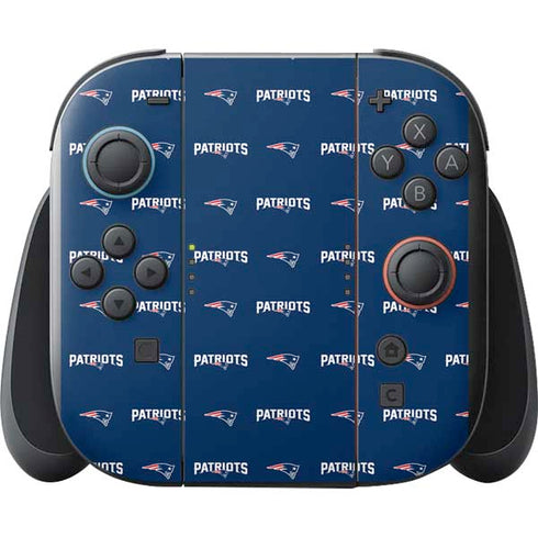 NFL New England Patriots Blitz Series Nintendo Switch 2 (2025) with Joy-Con Skin
