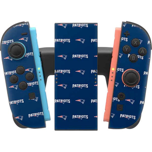 NFL New England Patriots Blitz Series Nintendo Switch 2 (2025) Joy-Con Controller Skin