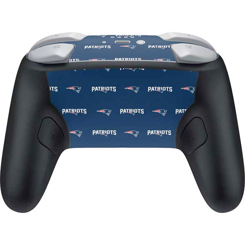 NFL New England Patriots Blitz Series Nintendo Switch 2 (2025) Pro Controller Skin