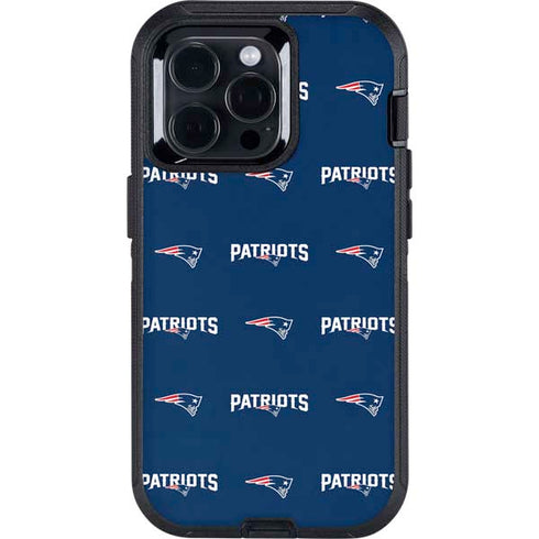 NFL New England Patriots Blitz Series Otterbox Defender iPhone Skin