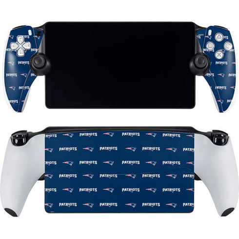 NFL New England Patriots Blitz Series PlayStation Portal Remote Player Skin