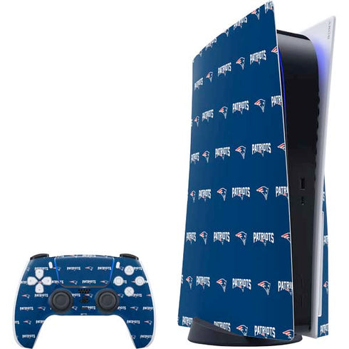 NFL New England Patriots Blitz Series PlayStation PS5 Skins