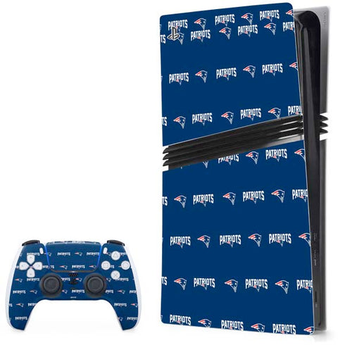 NFL New England Patriots Blitz Series PS5 Pro Bundle Skin