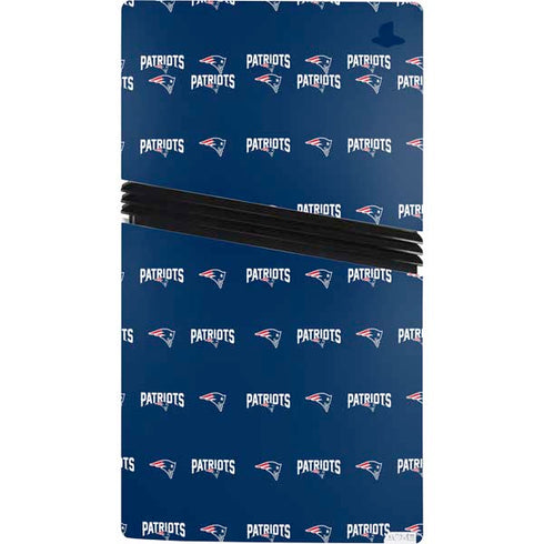 NFL New England Patriots Blitz Series PS5 Pro Console Skin