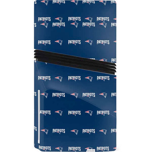 NFL New England Patriots Blitz Series PS5 Pro Disk Bundle Skin