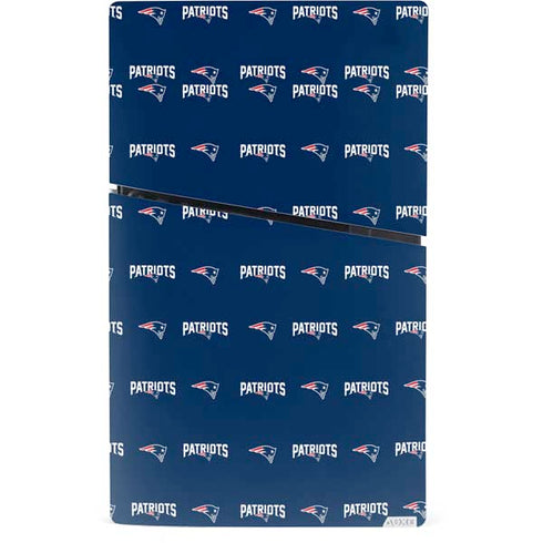 NFL New England Patriots Blitz Series PS5 Slim Digital Edition Console Skin