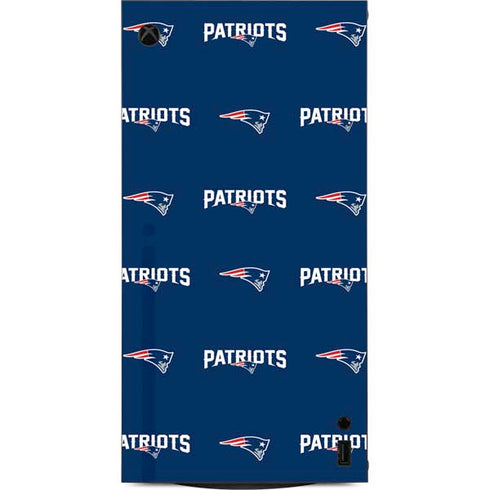 NFL New England Patriots Blitz Series XBox Series X Digital Edition Console Skin