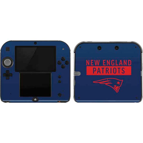 NFL New England Patriots Blue Performance Series Nintendo Skins