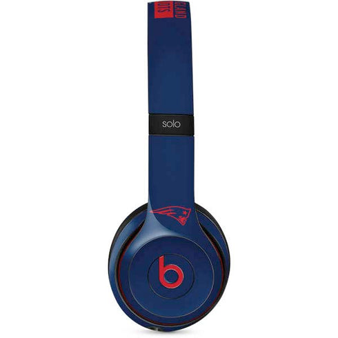 NFL New England Patriots Blue Performance Series Beats Solo 3 Wireless Skin