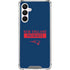 NFL New England Patriots Blue Performance Series Galaxy A16 5G Clear Case