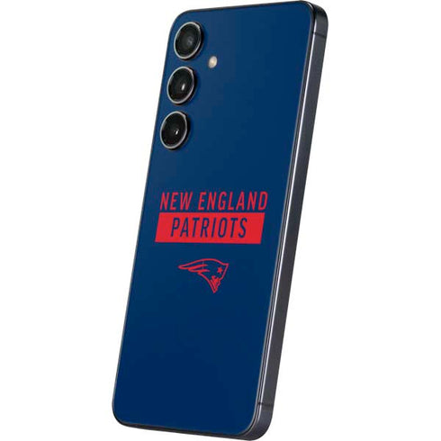 NFL New England Patriots Blue Performance Series Galaxy A16 5G Skin