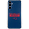 NFL New England Patriots Blue Performance Series Galaxy A55 5G Clear Case