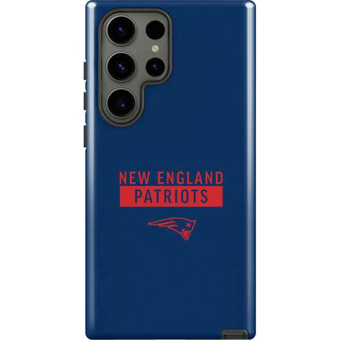 NFL New England Patriots Blue Performance Series Galaxy S23 Ultra Pro Case