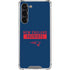 NFL New England Patriots Blue Performance Series Galaxy S24 FE Clear Case