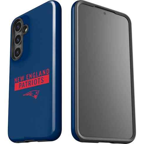 NFL New England Patriots Blue Performance Series Galaxy S25 Impact Case