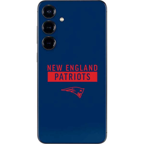 NFL New England Patriots Blue Performance Series Galaxy S24 Plus Skin