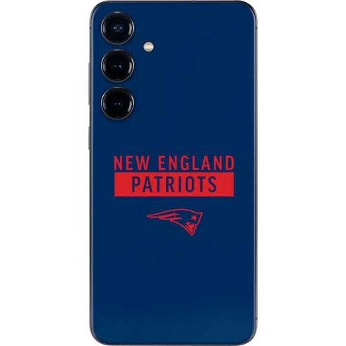 NFL New England Patriots Blue Performance Series Galaxy S25 Skin