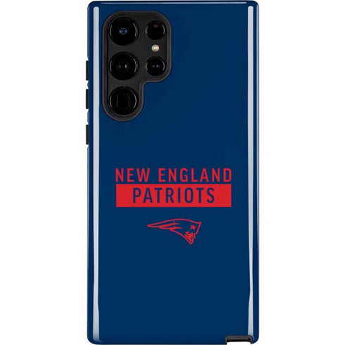 NFL New England Patriots Blue Performance Series Galaxy S25 Ultra Impact Case