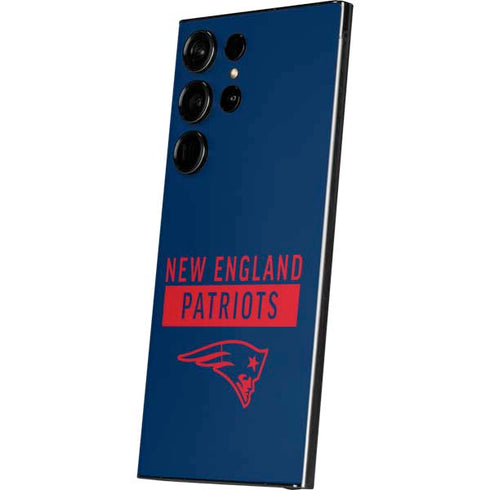 NFL New England Patriots Blue Performance Series Galaxy S24 Ultra Skin