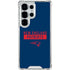 NFL New England Patriots Blue Performance Series Galaxy S25 Ultra Clear Case