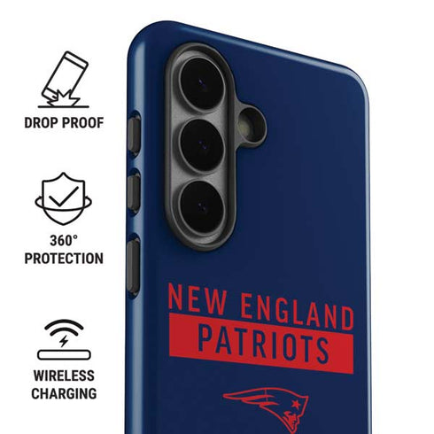 NFL New England Patriots Blue Performance Series Galaxy S26 Impact Case