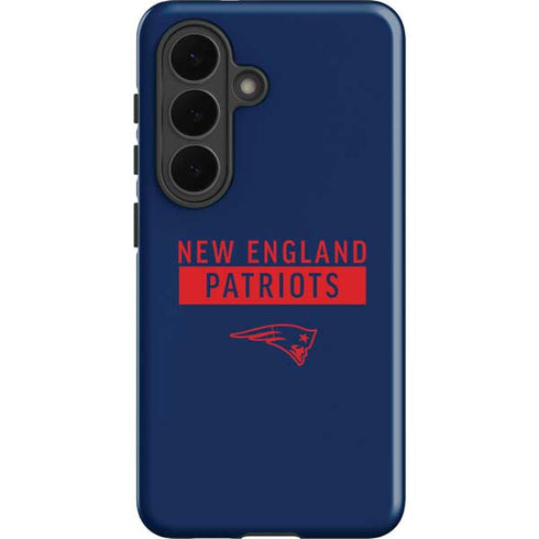 NFL New England Patriots Blue Performance Series Galaxy S26 Plus Impact Case