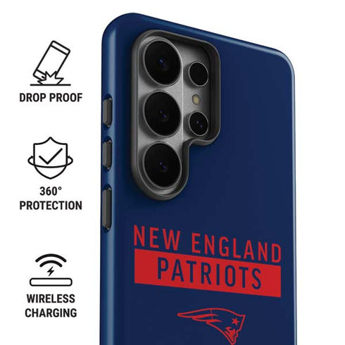 NFL New England Patriots Blue Performance Series Galaxy S26 Ultra Impact Case