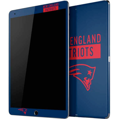 NFL New England Patriots Blue Performance Series iPad Skins