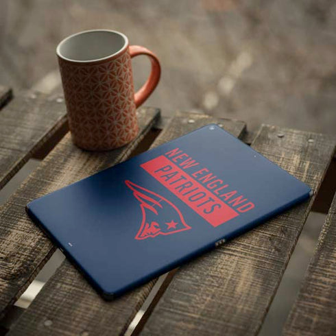 NFL New England Patriots Blue Performance Series iPad Skins