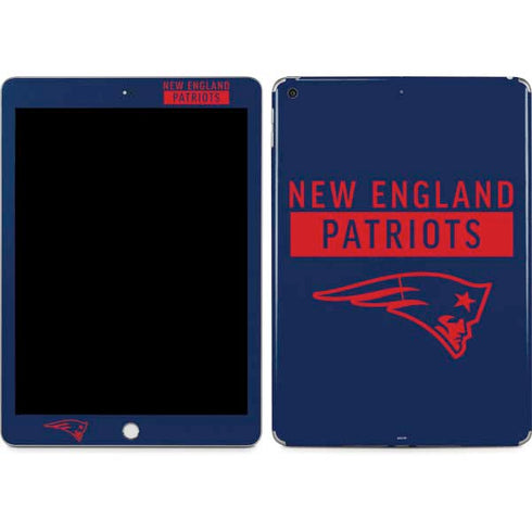 NFL New England Patriots Blue Performance Series Apple iPad Skin