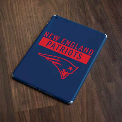 NFL New England Patriots Blue Performance Series Apple iPad Skin