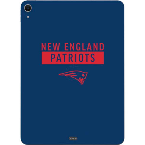 NFL New England Patriots Blue Performance Series Apple iPad Air Skin
