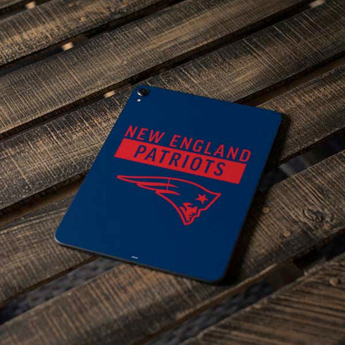 NFL New England Patriots Blue Performance Series Apple iPad Pro Skin