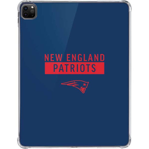 NFL New England Patriots Blue Performance Series iPad Pro 11in (2024) Clear Case