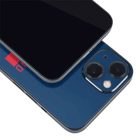 NFL New England Patriots Blue Performance Series iPhone Skins
