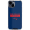 NFL New England Patriots Blue Performance Series iPhone 15 Clear Case