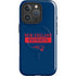NFL New England Patriots Blue Performance Series iPhone 16 Pro Magsafe Impact Case