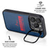 NFL New England Patriots Blue Performance Series iPhone 16 Pro Max Kickstand Case