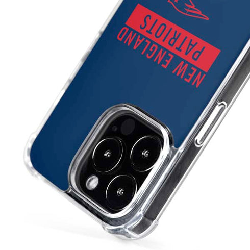 NFL New England Patriots Blue Performance Series iPhone 16 Pro Max MagSafe Case