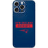NFL New England Patriots Blue Performance Series iPhone 16 Pro Max Skin
