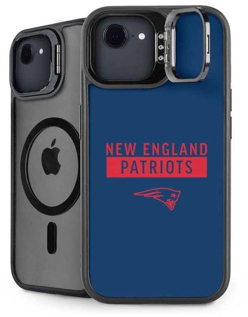 NFL New England Patriots Blue Performance Series iPhone 16e Kickstand Case