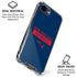 NFL New England Patriots Blue Performance Series iPhone 16e Clear Case