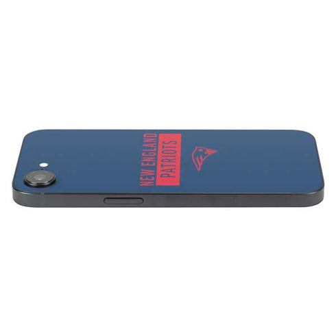 NFL New England Patriots Blue Performance Series iPhone 16e Skin